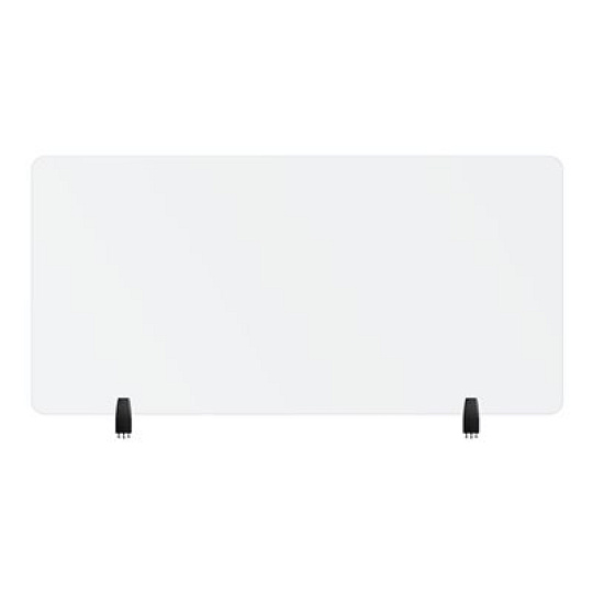 Neomounts NS-GLSPROTECT140 - Rozdělená obrazovka - montáž na pracovní stůl - 138 x 65 cm - průhledná