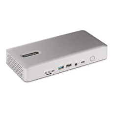 StarTech.com Thunderbolt 4 Multi-Display Docking Station, Quad/Triple/Dual Monitor Dock, 2x HDMI/2x DisplayPort, 7x USB Hub, 2.5 Gigabit Ethernet, 98W Power Delivery, for Windows/MacBook - TB4 Host Cable (132UE-TB4USB4DOCK) - Dokovací stanice - Thunderbolt 4 - 2 x DP, 2 x HDMI - 1GbE - 180 Watt