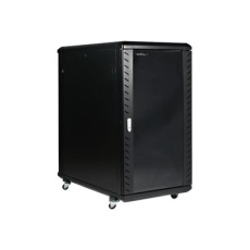 StarTech.com 22U Server Rack Cabinet with secure locking door - 4 Post Adjustable Depth (5.5" to 28.7") - 1768 lb capacity - 19 inch Portable Network Equipment Enclosure on wheels/casters (RK2236BKF) - Rozvadec stojanový - 22U - pro P/N: CABCAGENUTS6, CABSCREWM52, CABSCREWSM6, CABSCRWM520, CABSCRWM620, CABSCRWS1224 StarTech.com 22U Server Rack Cabinet with secure locking door - 4 Post Adjustable Depth (5.5" to 28.7") - 1768 lb capacity - 19 inch Portable Network Equipment Enclosure on wheels/casters (RK2236BKF) - Rozvadec stojanový - 22U - pro P/N: CABCAGENUTS6, CABSCREWM52, CABSCREWSM6, CABSCRWM520, CABSCRWM620, CABSCRWS1224