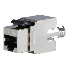 Solarix SXKJ-5E-STP-BK - Modul - CAT 5e - STP - RJ-45 - černá Solarix SXKJ-5E-STP-BK - Modul - CAT 5e - STP - RJ-45 - černá