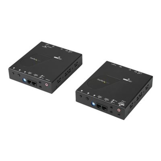 StarTech.com 4K HDMI Over IP Extender - 4K 30Hz - Video Control Software App - HDMI Extender - HDMI Extension - AV Over IP (ST12MHDLAN4K) - Sériový nástavec video/audio/infracervený - 1GbE - až 100 m - pro P/N: ST12MHDLAN4R, VIDWALLMNT