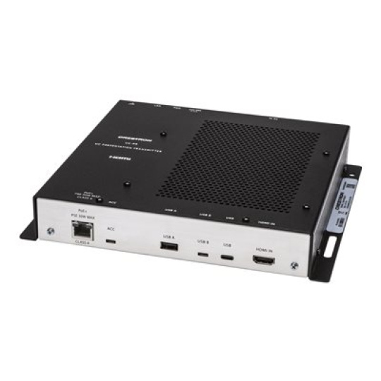 Crestron Flex UC-BX30-T - For Small Microsoft Teams Rooms - souprava pro video konference (zvuková lišta, dotyková konzole, mini-PC) - černá