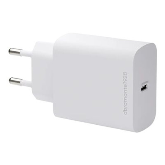 dbramante1928 re-charge - Síťový adaptér - 65 Watt (24 pin USB-C) - bílá