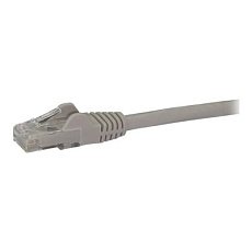 Startech 7.5m CAT6 Ethernet Cable, 10 Gigabit Snagless RJ45 650MHz 100W PoE Patch Cord, CAT 6 10GbE UTP Network Cable w/Strain Relief, Grey, Wiring is UL Certified/TIA - Category 6 - 24AWG (N6PATC750CMGR) - Patch kabel - RJ-45 (M) do RJ-45 (M) - 7.5 m - UTP - CAT 6 - provedení bez hrbolku - šedá Startech 7.5m CAT6 Ethernet Cable, 10 Gigabit Snagless RJ45 650MHz 100W PoE Patch Cord, CAT 6 10GbE UTP Network Cable w/Strain Relief, Grey, Wiring is UL Certified/TIA - Category 6 - 24AWG (N6PATC750CMGR) - Patch kabel - RJ-45 (M) do RJ-45 (M) - 7.5 m - UTP - CAT 6 - provedení bez hrbolku - šedá