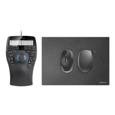 3Dconnexion SpaceMouse Enterprise Kit 2 - 3D myš - ergonomický - pravák a levák - 31 tlačítka - kabelové
