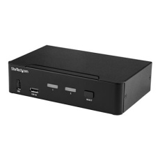 StarTech.com 2 Port DisplayPort KVM Switch, 4K 60Hz, Single Display, Dual Port UHD DP 1.2 USB KVM Switch with Integrated USB 3.0 Hub and Audio, Dell, HP, Apple, Lenovo, TAA Compliant - Keyboard/Video/Mouse Switch (SV231DPU34K) - Prepínac KVM / audio / USB - 2 x KVM / zvuk / USB - desktop - kompatibilní s TAA StarTech.com 2 Port DisplayPort KVM Switch, 4K 60Hz, Single Display, Dual Port UHD DP 1.2 USB KVM Switch with Integrated USB 3.0 Hub and Audio, Dell, HP, Apple, Lenovo, TAA Compliant - Keyboard/Video/Mouse Switch (SV231DPU34K) - Prepínac KVM / audio / USB - 2 x KVM / zvuk / USB - desktop - kompatibilní s TAA