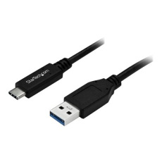 StarTech.com USB to USB C Cable - 1m / 3 ft - 5Gbps - USB A to USB C - USB Type C - USB Cable Male to Male - USB C to USB (USB315AC1M) - Kabel USB - USB (M) do 24 pin USB-C (M) - USB 3.0 - 1 m - černá - pro P/N: HB30A3A1CST, HB30C3A1CST, HB30C5A2CSC, HB30C5A2CST, HBS304A24A, MST30C2HDPPD
