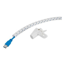 Neomounts - Objímka pro správu kabelu - for 1-3 cables, universal - bílá - 2 m Neomounts - Objímka pro správu kabelu - for 1-3 cables, universal - bílá - 2 m