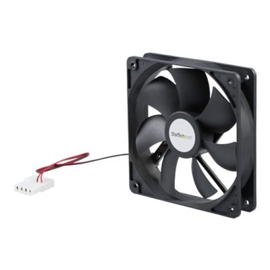 StarTech.com 120x25mm Dual Ball Bearing Computer Case Fan w/ LP4 Connector (FANBOX12) - Souprava vetráku systému - 120 mm