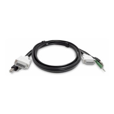 StarTech.com - Kabel klávesnice / videa / myši (KVM) - kompatibilní s TAA - USB typ A, DVI, audio jack 3,5 mm (M) do USB Type B, DVI, audio jack 3,5 mm (M) - 1.8 m StarTech.com - Kabel klávesnice / videa / myši (KVM) - kompatibilní s TAA - USB typ A, DVI, audio jack 3,5 mm (M) do USB Type B, DVI, audio jack 3,5 mm (M) - 1.8 m
