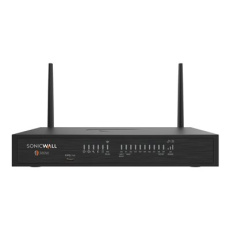 SonicWall TZ Series (Gen 8) TZ 380W - Bezpecnostní zarízení - 1GbE, 2.5GbE, 5GbE - Wi-Fi 6 - 2.4 GHz, 5 GHz - SonicWALL Secure Upgrade Plus Advanced Edition (2 years option) - desktop