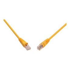 Solarix - Patch kabel - RJ-45 (M) do RJ-45 (M) - 3 m - UTP - CAT 6 - provedení bez hrbolků - žlutá