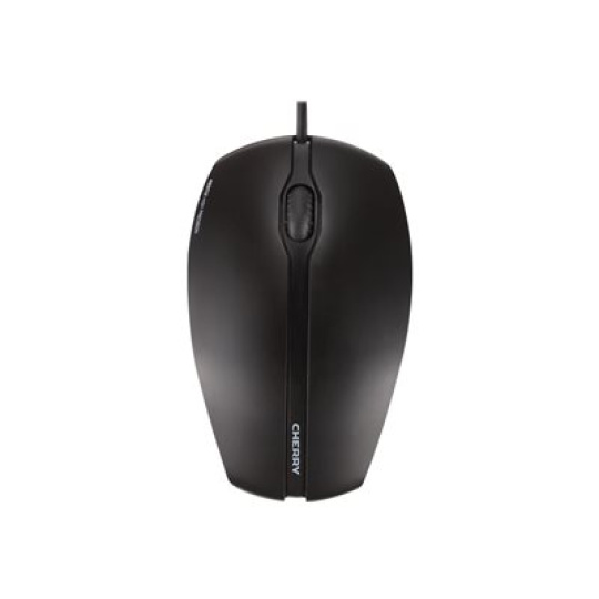 CHERRY GENTIX - Myš - pravák a levák - optický - 3 tlačítka - kabelové - USB - černá