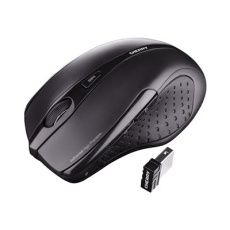 CHERRY MW 3000 - Myš - pravák - infračervený - 5 tlačítka - bezdrátový - 2.4 GHz - bezdrátový přijímač USB - černá CHERRY MW 3000 - Myš - pravák - infračervený - 5 tlačítka - bezdrátový - 2.4 GHz - bezdrátový přijímač USB - černá