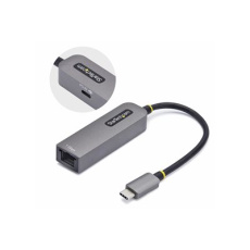 StarTech.com USB-C to Ethernet Adapter, NIC, 1Gbps - Síťový adaptér - USB-C 3.2 Gen 1 - Gigabit Ethernet + USB-C 3.2 Gen 1 - šedá space gray StarTech.com USB-C to Ethernet Adapter, NIC, 1Gbps - Síťový adaptér - USB-C 3.2 Gen 1 - Gigabit Ethernet + USB-C 3.2 Gen 1 - šedá space gray