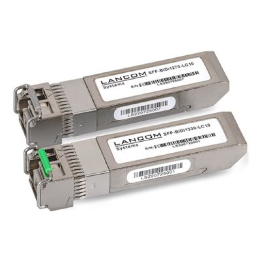 LANCOM - Transceiver modul SFP (mini-GBIC) - 10GbE - 10GBase-LX - jednoduchý režim LC/UPC - až 20 km - 1310 nm - pro P/N: 61880, 61884