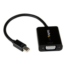 StarTech.com Mini DisplayPort to VGA Adapter - DisplayPort 1.2 - 1080p - Thunderbolt to VGA Monitor Adapter - Mini DP to VGA (MDP2VGA2) - Video adaptér - Mini DisplayPort (M) do HD-15 (VGA) (F) - Displayport 1.2/Thunderbolt - 22 cm - aktivní, podpora 1920 x 1200 (WUXGA) - černá StarTech.com Mini DisplayPort to VGA Adapter - DisplayPort 1.2 - 1080p - Thunderbolt to VGA Monitor Adapter - Mini DP to VGA (MDP2VGA2) - Video adaptér - Mini DisplayPort (M) do HD-15 (VGA) (F) - Displayport 1.2/Thunderbolt - 22 cm - aktivní, podpora 1920 x 1200 (WUXGA) - černá