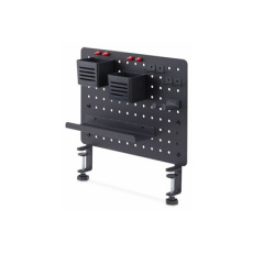 StarTech.com Clamp-On Pegboard with Accessories, 16.5 x 12.5in (42 x 32cm), Steel Pegboard, Desktop Storage Organizer, Desk Mount Peg Board, Black - Upevnovací komponent (pegboard panel) - clamp-on - ocel - cerná - upevnitelné na stul StarTech.com Clamp-On Pegboard with Accessories, 16.5 x 12.5in (42 x 32cm), Steel Pegboard, Desktop Storage Organizer, Desk Mount Peg Board, Black - Upevnovací komponent (pegboard panel) - clamp-on - ocel - cerná - upevnitelné na stul