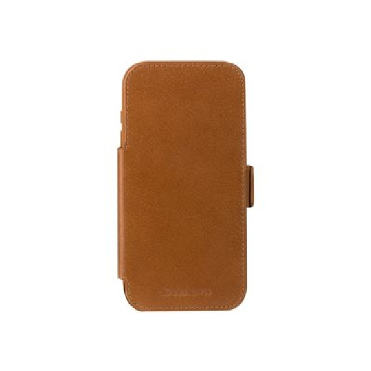 dbramante1928 Copenhagen - Pouzdro s klopou pro mobilní telefon - kuže full-grain - bronz