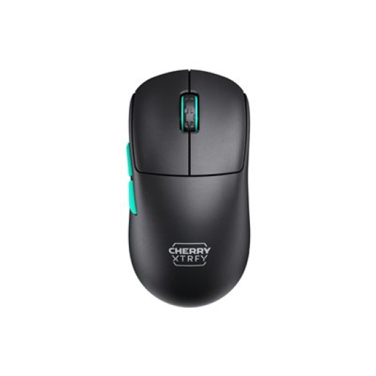 CHERRY Xtrfy M68 - Myš - ultra-light - 5 tlačítka - bezdrátový - 2.4 GHz - černá