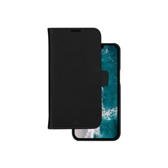 dbramante1928 Stockholm - Pouzdro s klopou pro mobilní telefon - polyuretan (PU), plast - černá - pro Apple iPhone 14 Pro Max