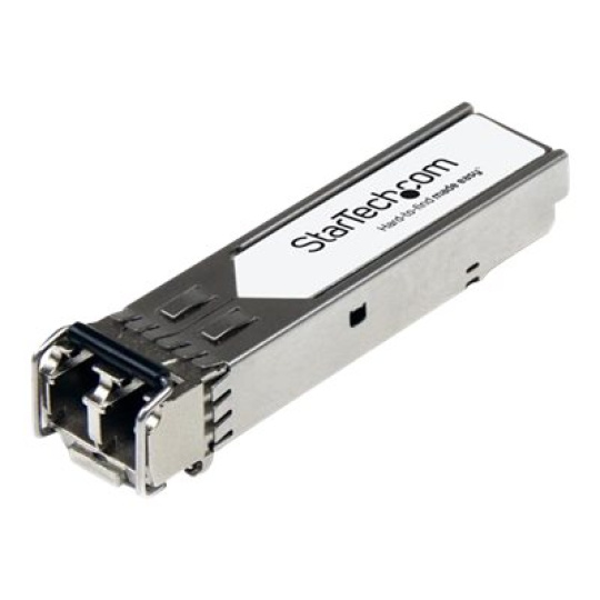 StarTech.com Cisco SFP-10G-LR-40 Compatible SFP+ Module, 10GBASE-LR, 10GbE Single Mode (SMF) Fiber SMF Optic Transceiver, 10GE Gigabit Ethernet SFP+ LC 40km, 1310nm, DDM, Cisco Firepower - Lifetime Warranty (SFP-10G-LR-40-ST) - Modul SFP+ vysílace (odpovídá: Cisco SFP-10G-LR-40) - 10GbE - 10GBase-LR - jednoduchý režim LC - až 40 km - 1310 nm