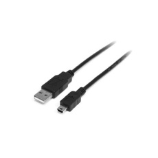 StarTech.com 1m Mini USB 2.0 Cable A to Mini B M/M - Kabel USB - USB (M) do mini-USB typ B (M) - USB 2.0 - 1 m - cerná StarTech.com 1m Mini USB 2.0 Cable A to Mini B M/M - Kabel USB - USB (M) do mini-USB typ B (M) - USB 2.0 - 1 m - cerná