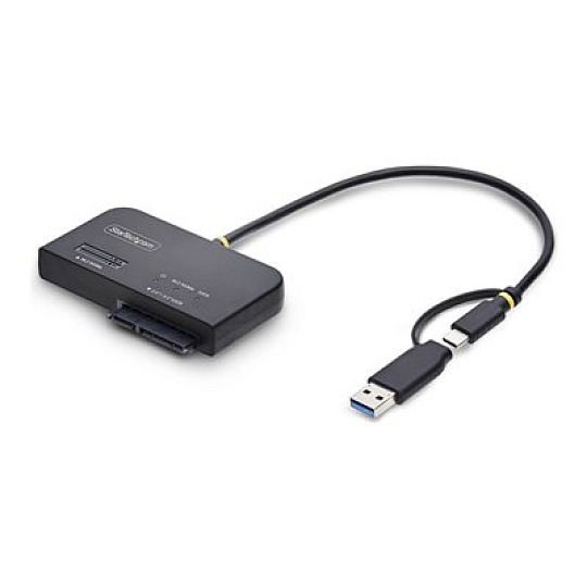Startech - Adaptér rozhraní - 2.5", 3.5" - M.2 NVMe Card / PCIe 4.0 (NVMe) - USB 3.2 (Gen 2) - cerná
