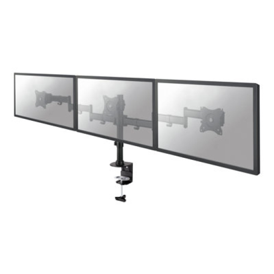 Neomounts by Newstar Select NM-D135D3 - Montážní sada - full-motion - pro 3 LCD displeje - černá - velikost obrazovky: 10"-27" - upevnění svorkou, průchodka, upevnitelné na stůl