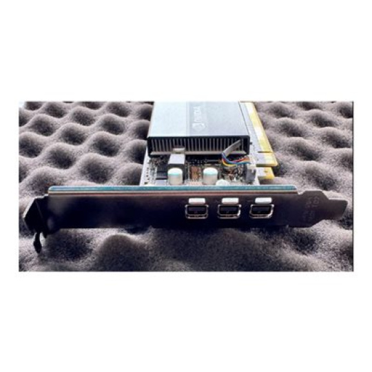NVIDIA T400 - Grafická karta - T400 - 4 GB GDDR6 - PCIe 3.0 x16 - 3 x Mini DisplayPort