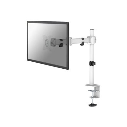 Neomounts by Newstar Select NM-D135 - Montážní sada - full-motion - pro Displej LCD - bílá - velikost obrazovky: 10"-30" - upevnění svorkou, průchodka, upevnitelné na stůl