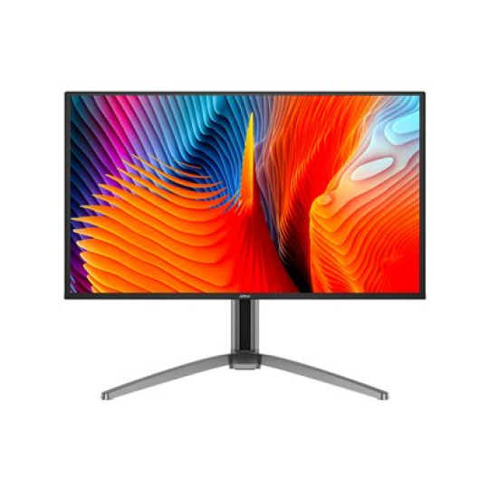 Dahua DHI-LM27-GO34A - OLED monitor - hraní her - 26.5" - 2560 x 1440 QHD @ 240 Hz - 400 cd/m? - 1500000:1 - DisplayHDR 400 - 0.03 ms - 2xHDMI, DisplayPort - reproduktory - šedá