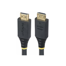 StarTech.com - High Speed - HDMI kabel - HDMI s piny (male) do HDMI s piny (male) - 5 m - odstínený - cerná - neobsahuje halogen, pasivní, podpora 4K60Hz, podpora 1440p (UWQHD) 144Hz, podpora 1080p 240Hz