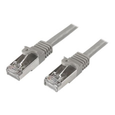 StarTech.com 5m CAT6 Ethernet Cable, 10 Gigabit Shielded Snagless RJ45 100W PoE Patch Cord, CAT 6 10GbE SFTP Network Cable w/Strain Relief, Grey, Fluke Tested/Wiring is UL Certified/TIA - Category 6 - 26AWG (N6SPAT5MGR) - Patch kabel - RJ-45 (M) do RJ-45 (M) - 5 m - SFTP - CAT 6 - lisovaný, provedení bez hrbolku - šedá StarTech.com 5m CAT6 Ethernet Cable, 10 Gigabit Shielded Snagless RJ45 100W PoE Patch Cord, CAT 6 10GbE SFTP Network Cable w/Strain Relief, Grey, Fluke Tested/Wiring is UL Certified/TIA - Category 6 - 26AWG (N6SPAT5MGR) - Patch kabel - RJ-45 (M) do RJ-45 (M) - 5 m - SFTP - CAT 6 - lisovaný, provedení bez hrbolku - šedá