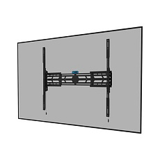 Neomounts WL30S-950BL19 - Montážní sada (montáž na zeď) - těžký provoz - pro plochý panel - pevný - uzamykatelný - černá - velikost obrazovky: 55"-115"