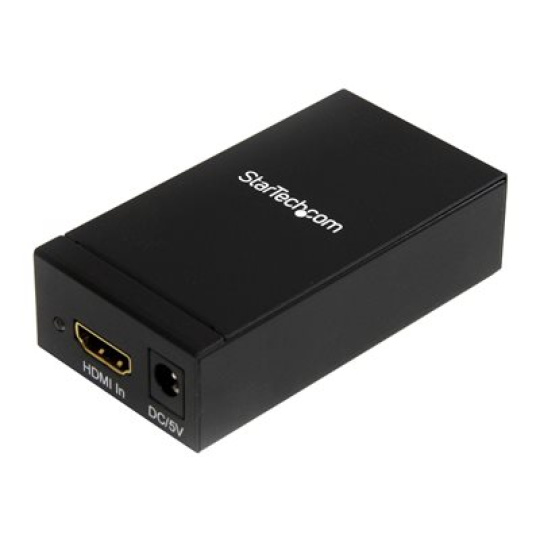 StarTech.com Active HDMI to DisplayPort Converter - 1920 x 1200 - EDID Support - HDMI or DVI to DP Converter (HDMI2DP) - Nástroj pro prevod videa - HDMI - DisplayPort - cerná - pro P/N: SVA5M3NEUA