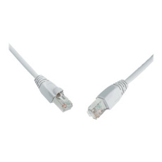 Solarix C6-315GY-0.5MB - Patch kabel - RJ-45 (M) do RJ-45 (M) - 50 cm - 5.8 mm - SFTP - CAT 6 - provedení bez hrbolků - šedá Solarix C6-315GY-0.5MB - Patch kabel - RJ-45 (M) do RJ-45 (M) - 50 cm - 5.8 mm - SFTP - CAT 6 - provedení bez hrbolků - šedá