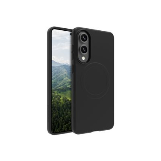 dbramante1928 Greenland Pro - Zadní kryt pro mobilní telefon - kompatibilita s MagSafe - plast - nocní cern - pro Samsung Galaxy S25 Edge