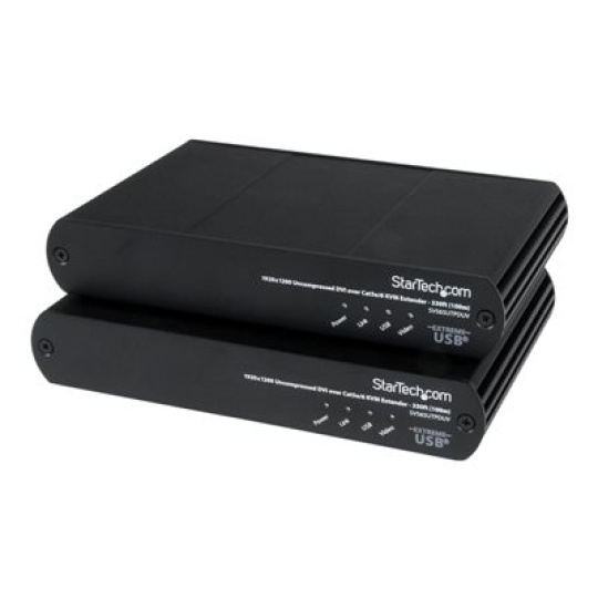 StarTech.com USB DVI over Cat 5e / Cat 6 KVM Console Extender - 1920x1200 - KVM / USB extender - up to 328 ft - SV565UTPDUV - KVM / USB extendér - pres CAT 5e/6 - až 100 m - pro P/N: SVA5M4NEUA