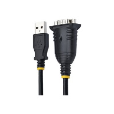 StarTech.com 3ft (1m) USB to Serial Cable, DB9 Male RS232 to USB Converter, USB to Serial Adapter for PLC/Printer/Scanner/Network Switches, USB to COM Port Adapter - Prolific IC, Automatic Handshake, Windows/macOS (1P3FP-USB-SERIAL) - Sériový kabel - DB-9 (M) šroubovací do USB (M) - 1 m StarTech.com 3ft (1m) USB to Serial Cable, DB9 Male RS232 to USB Converter, USB to Serial Adapter for PLC/Printer/Scanner/Network Switches, USB to COM Port Adapter - Prolific IC, Automatic Handshake, Windows/macOS (1P3FP-USB-SERIAL) - Sériový kabel - DB-9 (M) šroubovací do USB (M) - 1 m