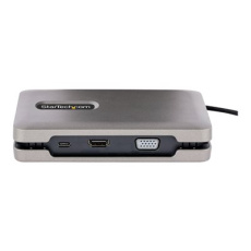 StarTech.com USB-C Multiport Adapter with USB-C DP Alt Mode Video Output / 4K HDMI 2.0 / VGA, USB-C Dual Monitor Docking Station, 100W PD Pass-Through, USB Type C Mini Dock/MST Adapter Hub - 2x USB-A 10Gbps, GbE (DKM31C3HVCPD) - Dokovací stanice - USB-C 3.2 Gen 2 / Thunderbolt 3 / Thunderbolt 4 - HDMI, USB-C, VGA - 1GbE - kompatibilní s TAA