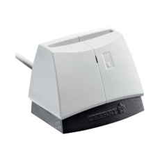 CHERRY SmartTerminal ST-1144 - Čtečka karet SMART - USB 2.0 - bílá (horní část), černá základna CHERRY SmartTerminal ST-1144 - Čtečka karet SMART - USB 2.0 - bílá (horní část), černá základna
