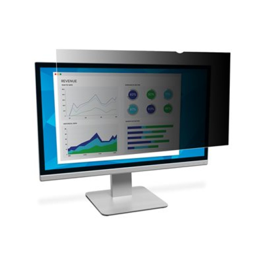 3M Bezrámový filtr - Filtr displeje ke zvýšení soukromí - 23.8" - černá - pro Dell OptiPlex 7440 (vše v jednom), 7450 (vše v jednom)