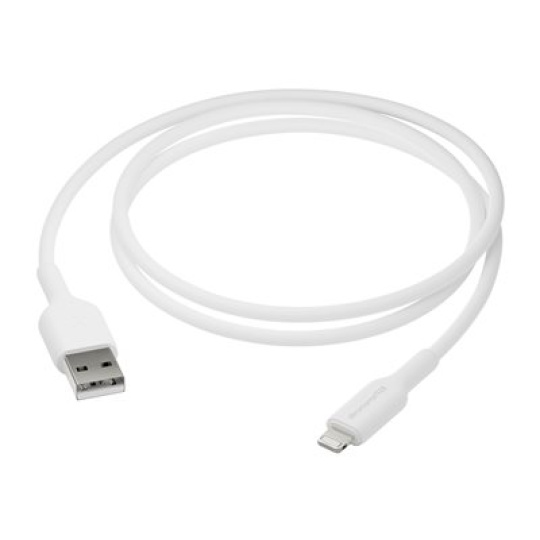 dbramante1928 re-charge - Kabel Lightning - USB s piny (male) do Lightning s piny (male) - 1 m - 100 % recyklovaný plast