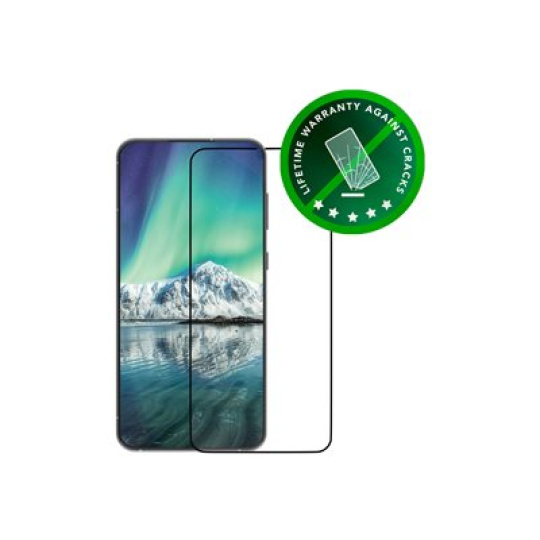 dbramante1928 Eco-shield - Ochrana obrazovky pro mobilní telefon - barva rámu černá - pro Samsung Galaxy S24+