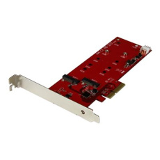 StarTech.com 2x M.2 SATA SSD Controller Card - PCIe - PCI Express M.2 SATA III Controller - NGFF Card Adapter (PEX2M2) - Radic úložište - M.2 - M.2 Card / SATA 6Gb/s - PCIe 2.0 x2 - pro P/N: BNDTB10GI, BNDTB210GSFP, BNDTB310GNDP, BNDTB410GSFP, BNDTB4M2E1, BNDTBUSB3142 StarTech.com 2x M.2 SATA SSD Controller Card - PCIe - PCI Express M.2 SATA III Controller - NGFF Card Adapter (PEX2M2) - Radic úložište - M.2 - M.2 Card / SATA 6Gb/s - PCIe 2.0 x2 - pro P/N: BNDTB10GI, BNDTB210GSFP, BNDTB310GNDP, BNDTB410GSFP, BNDTB4M2E1, BNDTBUSB3142