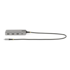 StarTech.com USB-C Triple-Monitor Multiport Adapter, Dual 4K 60Hz + 4k 30Hz HDMI & DisplayPort, 3-Port USB 10Gbps Hub, 100W Power Delivery Pass-Through, GbE, 2ft Cable, Mini Dock - Travel Laptop Docking Station (117B-USBC-MULTIPORT) - Dokovací stanice - USB-C 3.2 Gen 2 / Thunderbolt 3 / Thunderbolt 4 - 2 x HDMI, 2 x DP - 1GbE StarTech.com USB-C Triple-Monitor Multiport Adapter, Dual 4K 60Hz + 4k 30Hz HDMI & DisplayPort, 3-Port USB 10Gbps Hub, 100W Power Delivery Pass-Through, GbE, 2ft Cable, Mini Dock - Travel Laptop Docking Station (117B-USBC-MULTIPORT) - Dokovací stanice - USB-C 3.2 Gen 2 / Thunderbolt 3 / Thunderbolt 4 - 2 x HDMI, 2 x DP - 1GbE
