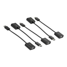 StarTech.com 5-Pack DisplayPort to VGA Adapter, DisplayPort 1.2 HBR2 to VGA Active Adapter, Digital DP to Analog VGA Video Converter Dongle, DisplayPort Male to VGA Female Monitor Adapter - Active DP 1.2 to VGA (DP2VGA3X5) - Video adaptér - DisplayPort (M) do HD-15 (VGA) (F) - DisplayPort 1.2 - 10 cm - podpora 1080p, aktivní - cerná (balení 5)