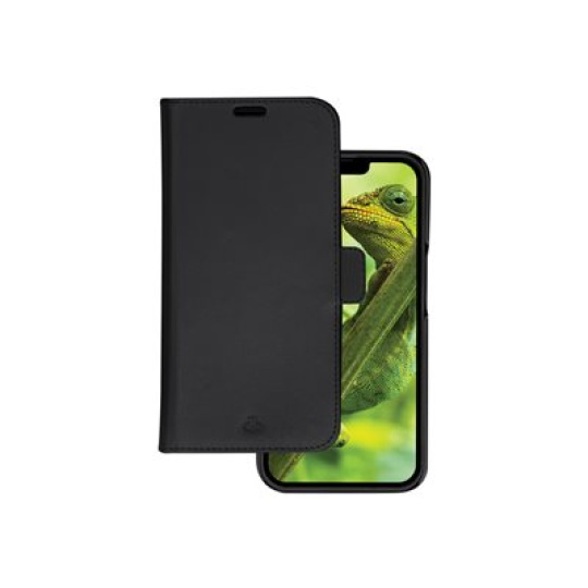 dbramante1928 Lynge - Pouzdro s klopou pro mobilní telefon - sustainable full-grain leather - cerná - pro Apple iPhone 14 Pro