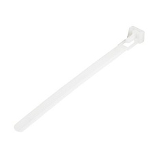 Startech 12cm(5") Reusable Cable Ties, 7mm(1/4") wide, 30mm(1-1/8") Bundle Dia. 22kg(50lb) Tensile Strength, Releasable Nylon Ties, Indoor/Outdoor, 94V-2/UL Listed, 100 Pack, White - Nylon 66 Plastic - TAA (CBMZTRB5) - Kabelová stahovací páska - 12.5 cm - bílá - kompatibilní s TAA (balení 100) Startech 12cm(5") Reusable Cable Ties, 7mm(1/4") wide, 30mm(1-1/8") Bundle Dia. 22kg(50lb) Tensile Strength, Releasable Nylon Ties, Indoor/Outdoor, 94V-2/UL Listed, 100 Pack, White - Nylon 66 Plastic - TAA (CBMZTRB5) - Kabelová stahovací páska - 12.5 cm - bílá - kompatibilní s TAA (balení 100)